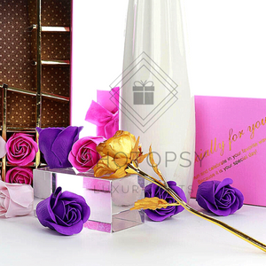 24K Rose Gold Plated Soap - 12PCS Gift Box!