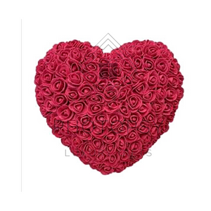 Personalised Love Heart Roses