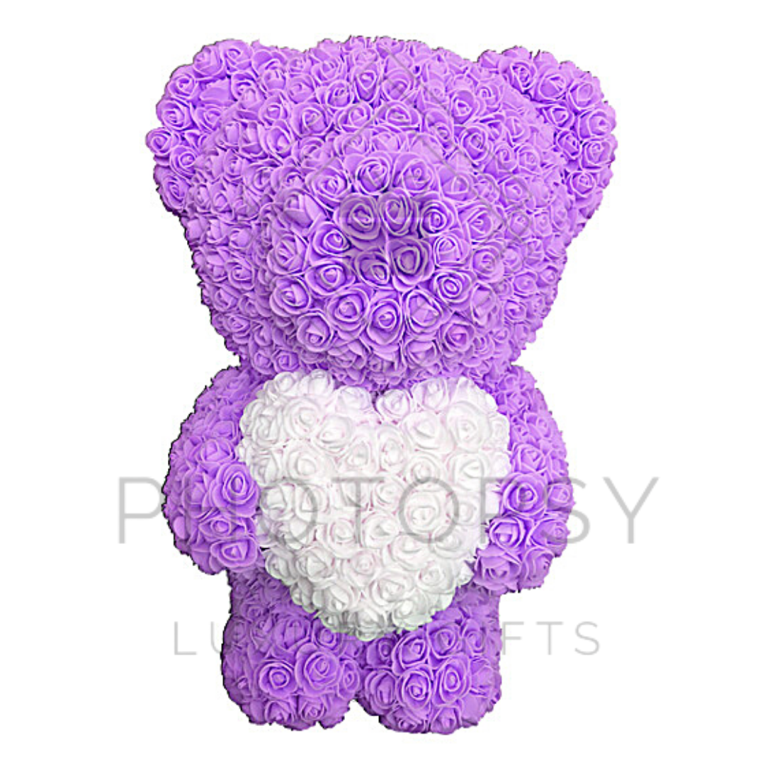 Purple rose 2025 bear