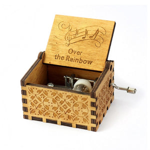 Miniature Wooden Music Box