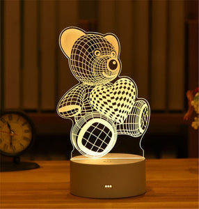 3D Lush Love Lamps