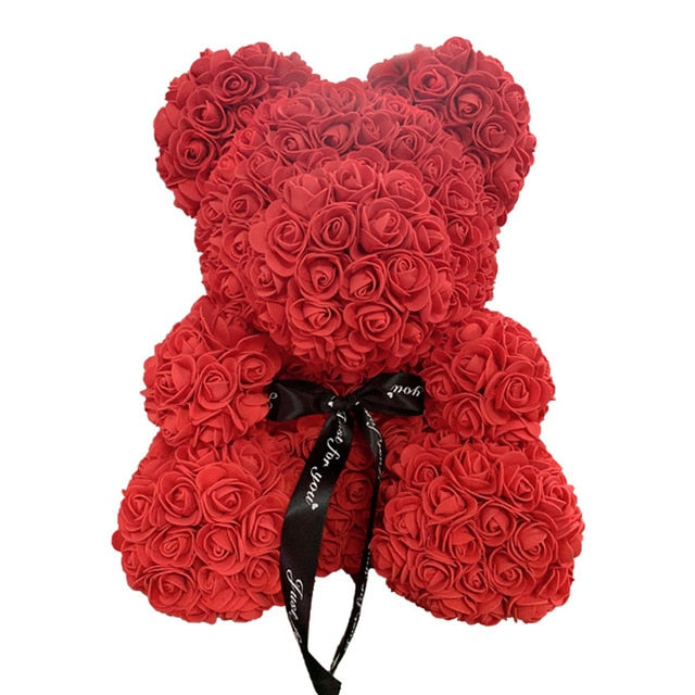 Rose Red Rose Bear 40cm