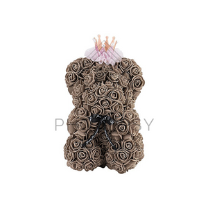 25CM Princess Rose Bear