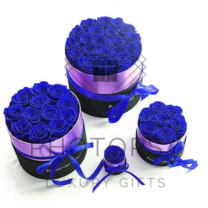Boîte de bouquet de roses de luxe