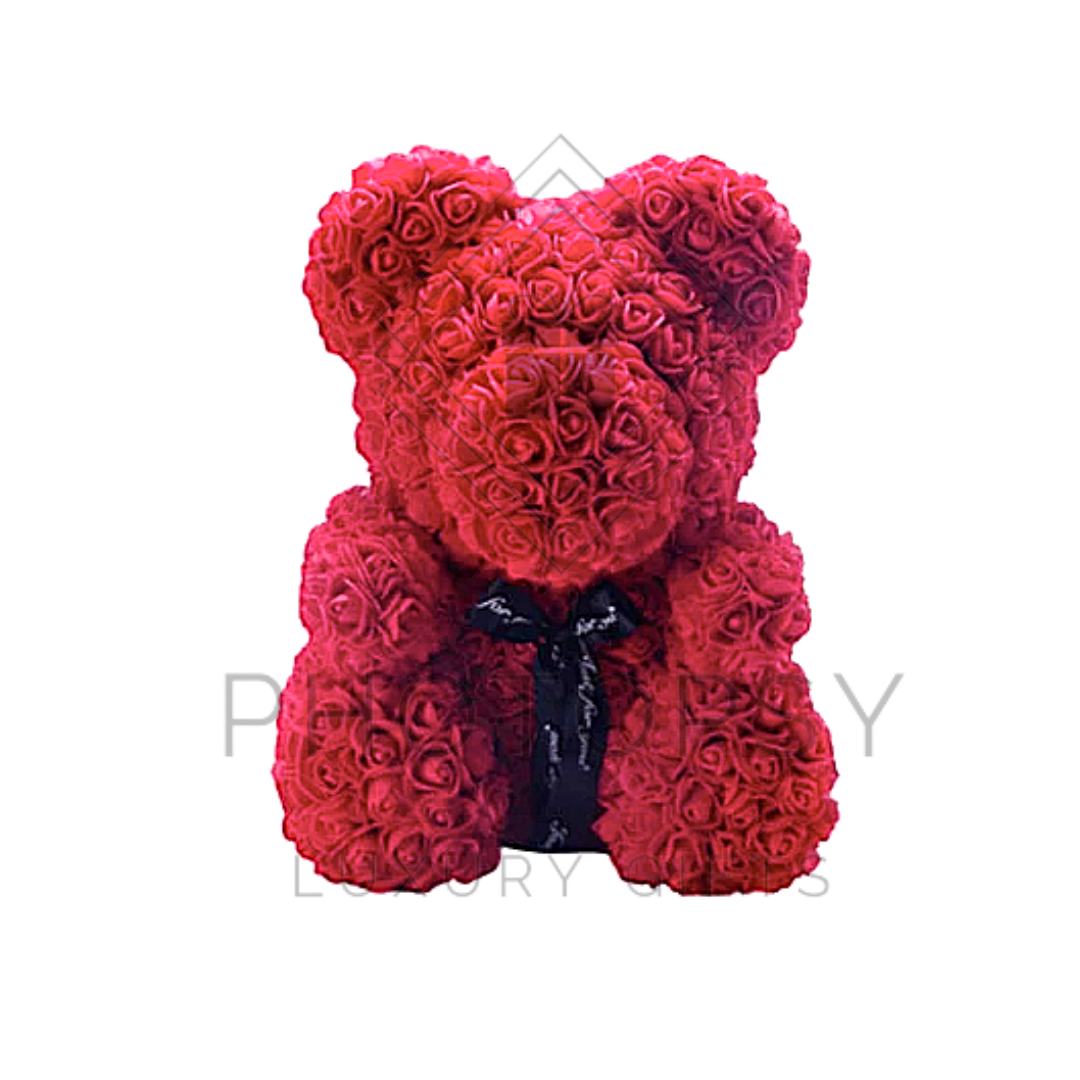 Rose teddy discount bear delivery