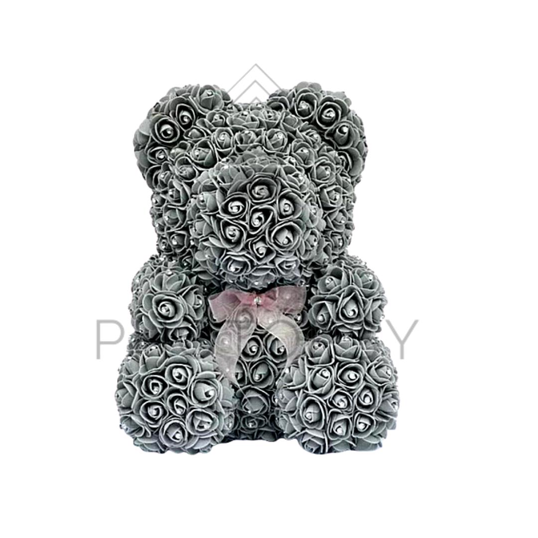 Rose bear with diamonds on sale
