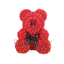 Charger l&#39;image dans la galerie, Cadeau de luxe ours rose en diamant