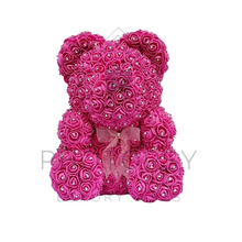 Charger l&#39;image dans la galerie, Cadeau de luxe ours rose en diamant