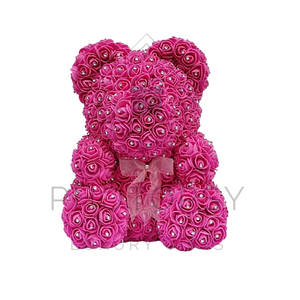 Luxury Diamond Rose Bear Gift