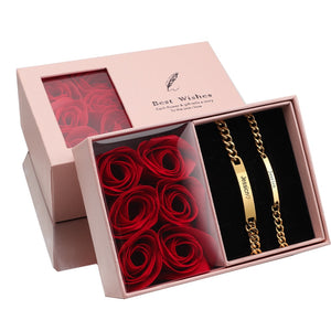 Eternal Rose & Love Bracelet