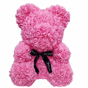 40CM Reine Rose Bear Cadeau