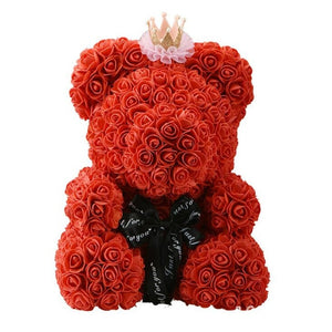40CM Queen Rose Bear Gift