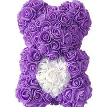 Charger l&#39;image dans la galerie, Personalised Love Heart Rose Bear