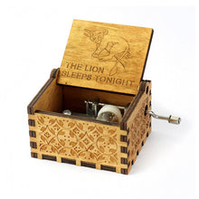 Load image into Gallery viewer, Miniature Wooden Music Box