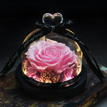 Load image into Gallery viewer, Midnight Rose in Glass Dome