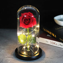 Load image into Gallery viewer, Enchanted Forever Rose In Glass