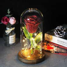 Charger l&#39;image dans la galerie, Enchanted Forever Rose en verre