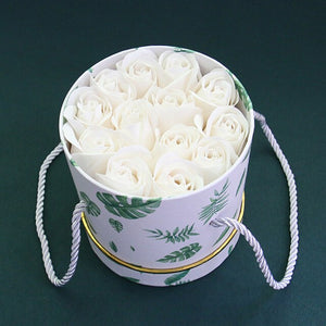 Rose Bouquet Box in Basket