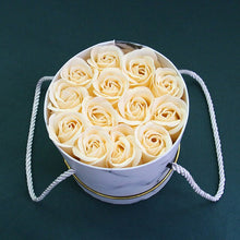 Load image into Gallery viewer, Rose Bouquet Box in Basket