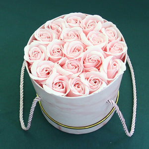 Rose Bouquet Box in Basket