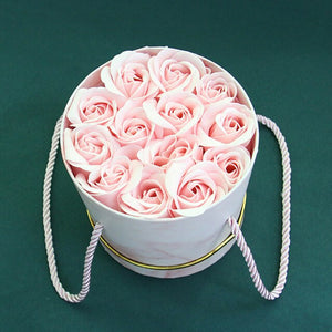 Rose Bouquet Box in Basket