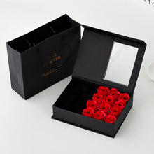 Load image into Gallery viewer, 12 Roses in Luxury Jewellery Box