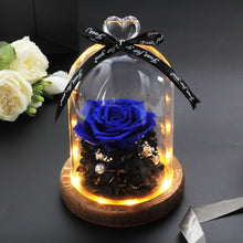 Görseli Galeri görüntüleyiciye yükleyin, Immortal Rose in LED Glass Dome