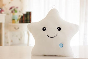 Luminous Heart Plush Cushion