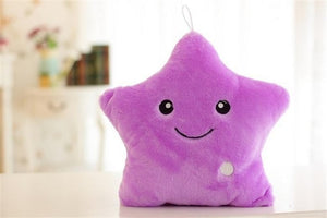 Luminous Heart Plush Cushion