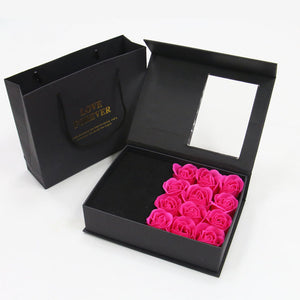 12 Roses in Luxury Jewellery Box
