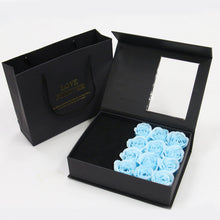 Load image into Gallery viewer, 12 Roses in Luxury Jewellery Box