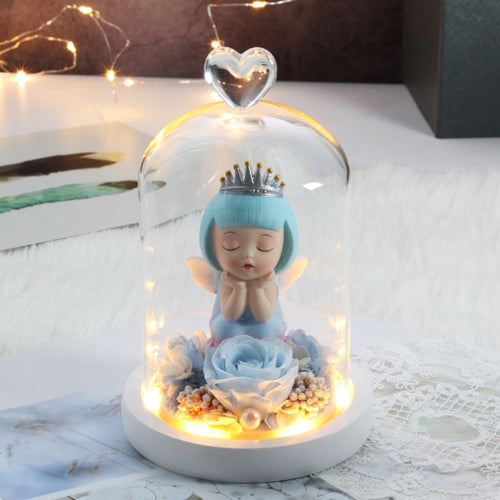 Immortal Angel in Glass Dome